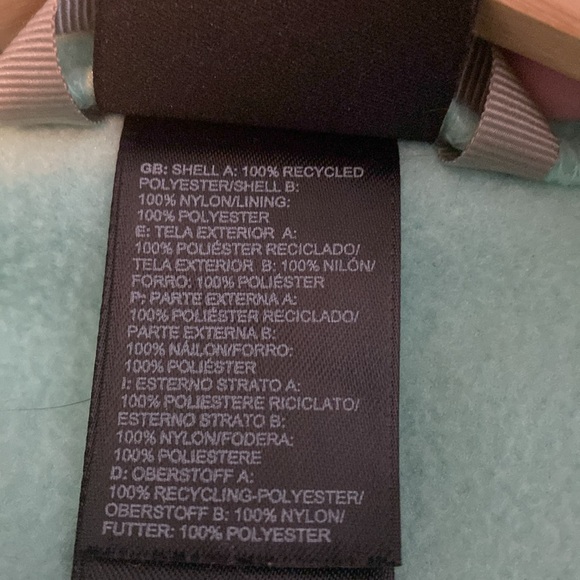 The North Face Size Medium 10/12 Girl's Mint Green Jacket - Picture 11 of 11